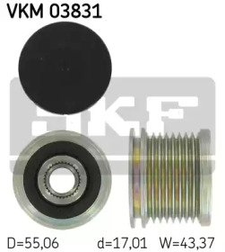 Механизм свободного хода SKF VKM 03831